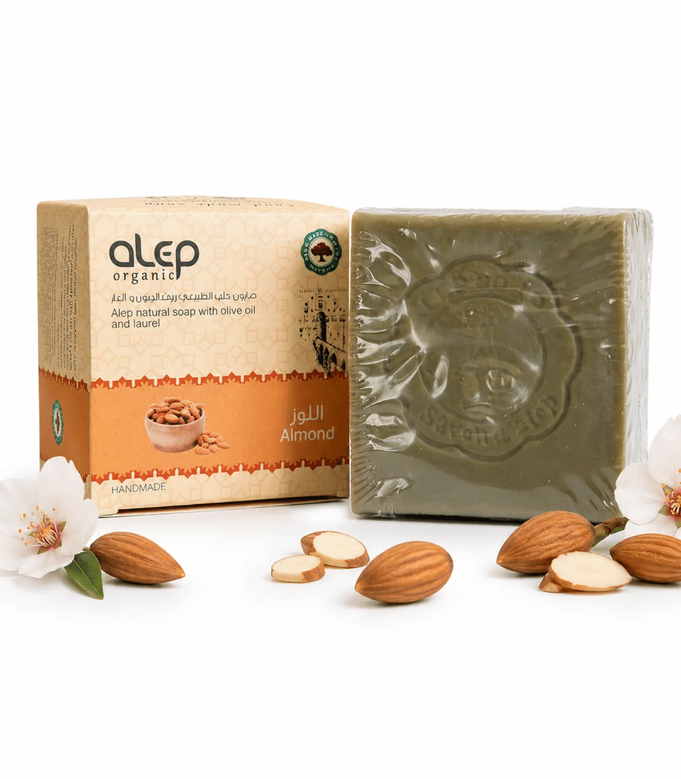 17 (1) Natural Almond Soap – 125G - Image 1